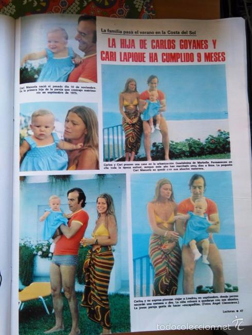 Colecionismo de Revistas e Jornais: recorte CARLOS GOYANES CARY LAPIQUE CARI