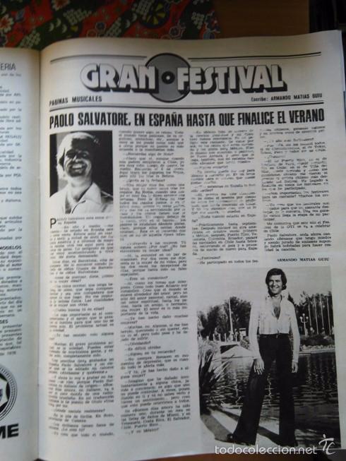 Colecionismo de Revistas e Jornais: recorte PAOLO SALVATORE