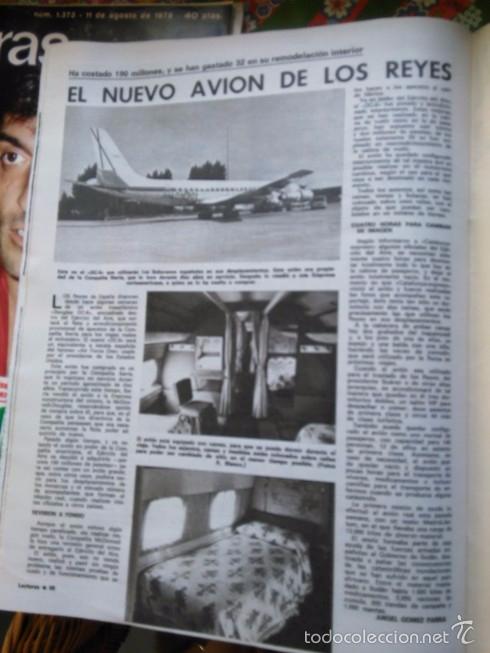 Sammeln von Zeitschriften und Zeitungen: recorte EL NUEVO AVION DE LOS REYES