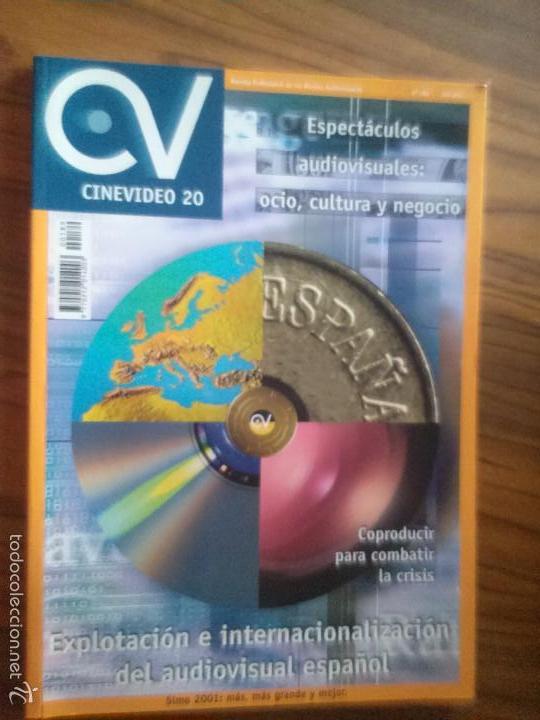 Collezionismo di Riviste e Giornali: CINEVIDEO 20 189. VARIOS AUTORES. EN TOMO. BUEN ESTADO. DIFICIL. E11 3
