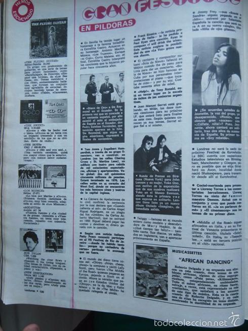 Coleccionismo de Revistas y Peri&oacute;dicos: RECORTE jeanette jeanet janet yoko ono john lennon raymond