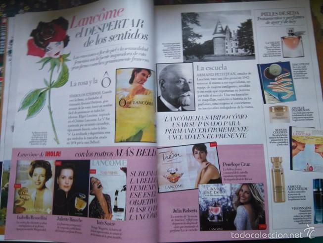 Collection Magazines and Newspapers: recorte lancome penelope cruz isabella rossellini juliette binoche ines sastre julia roberts