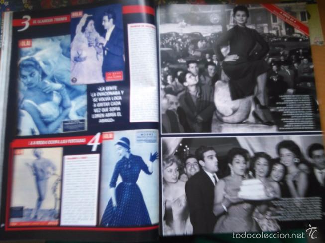 Coleccionismo de Revistas y Peri&oacute;dicos: recorte LOLA FLORES SOFIA LOREN