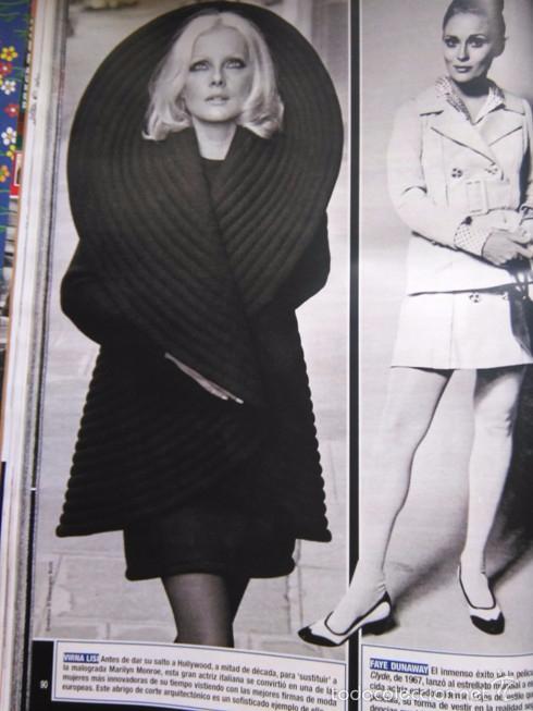 Coleccionismo de Revistas y Peri&oacute;dicos: recorte VIRNA LISI FAYE DUNAWAY