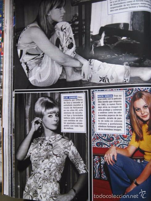 Coleccionismo de Revistas y Peri&oacute;dicos: recorte ROCIO DURCAL ELKE SOMMER CATHERINE SPAAK