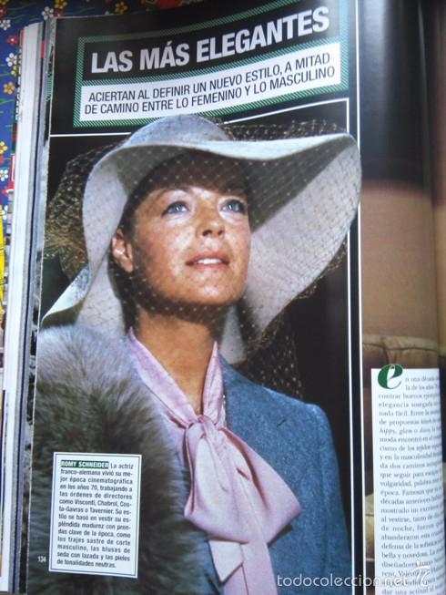 Coleccionismo de Revistas y Peri&oacute;dicos: RECORTE ROMY SCHNEIDER
