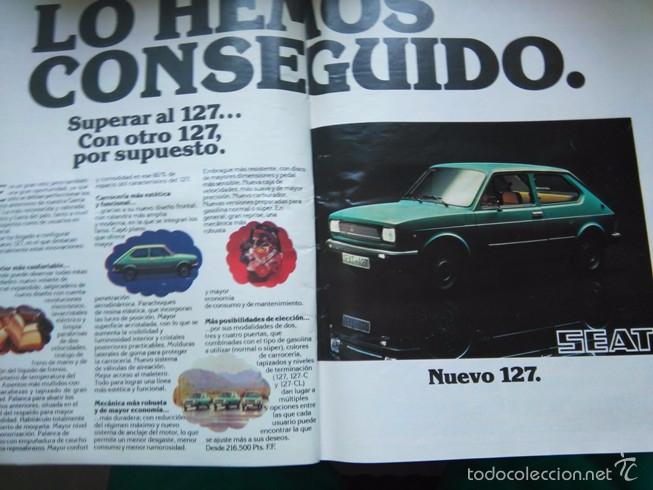 Coleccionismo de Revistas y Peri&oacute;dicos: RECORTE ANUNCIO SEAT 127