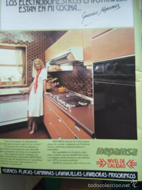 Collectionnisme de Revues et Journaux: RECORTE ANUNCIO COCINAS MEPAMSA