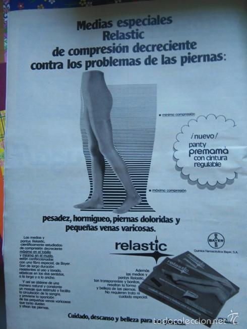 Collectionnisme de Revues et Journaux: RECORTE ANUNCIO MEDIAS RELASTIC