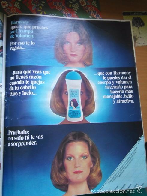 Colecionismo de Revistas e Jornais: RECORTE ANUNCIO PUBLICIDAD CHAMPU VOLUMEN