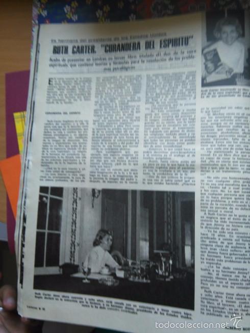 Sammeln von Zeitschriften und Zeitungen: recorte  RUTH CARTER