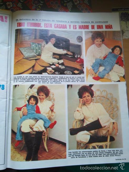 Colecionismo de Revistas e Jornais: recorte TRINI ITURBIDE