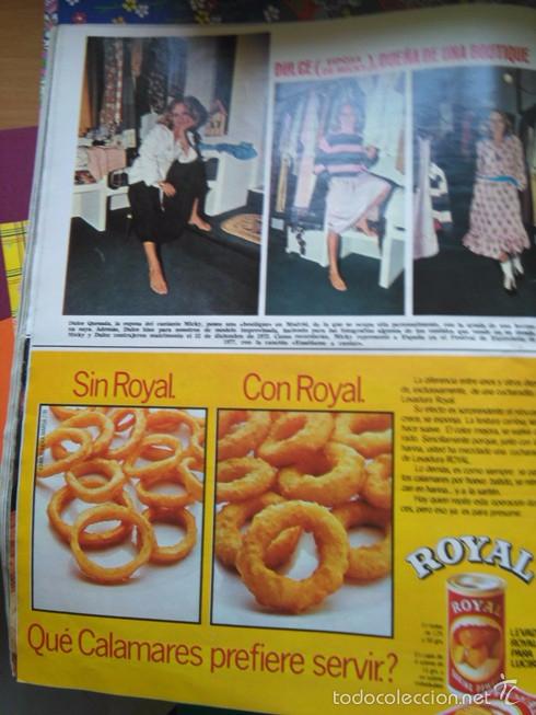 Colecionismo de Revistas e Jornais: recorte DULCE ESPOSA DE MICKY ROYAL LEVADURA