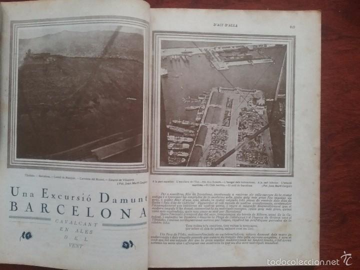 Collection Magazines and Newspapers: REVISTA A&Ntilde;O 1920. BARCELONA DESDE EL AIRE/ EL CASTELL DE LA GELTRU