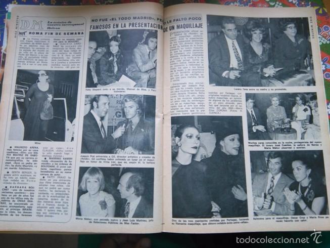 Collezionismo di Riviste e Giornali: RECORTE MINA PACO VALLADARES MARIA MAHOR PATTY SHEPARD GIL JOAQUIN PRAT LUCERO TENA OSCAR CRUZ MARIA