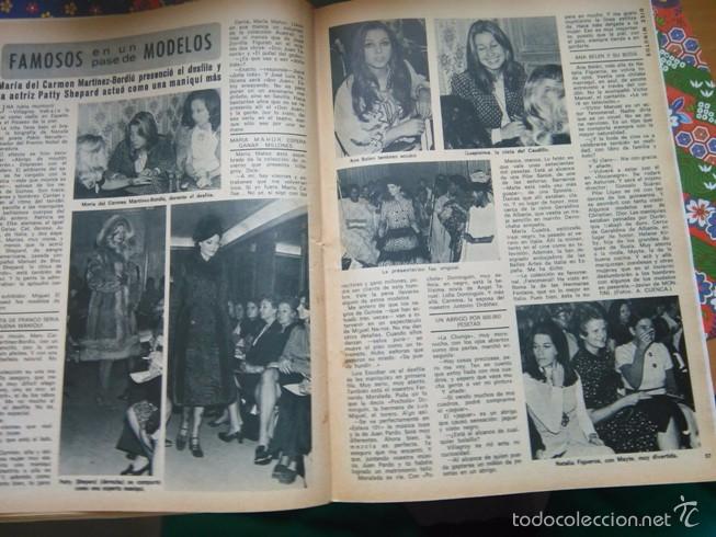Coleccionismo de Revistas y Peri&oacute;dicos: RECORTE MARIA DEL CARMEN MARTINEZ BORDIU FRANCO PATTY SHEPARD ANA BELEN NATALIA FIGUEROA MAYTE