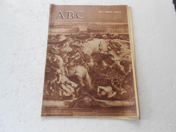 Sammeln von Zeitschriften und Zeitungen: REVISTA ABC, 17 DE JUNIO DE 1954 CORPUS CHRISTI