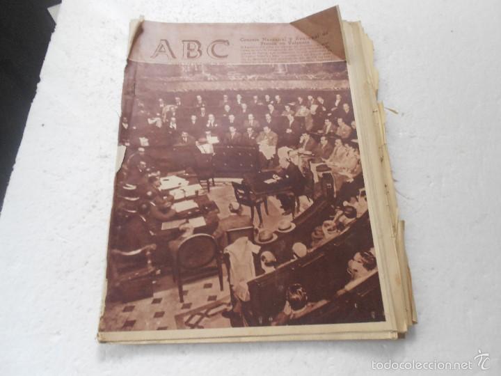 Coleccionismo de revistas y peri&oacute;dicos: REVISTA ABC , 5 DE DICIEMBRE DE 1955 CONSEJO NACIONAL Y REGIONAL DE PRENSA EN VALENCIA
