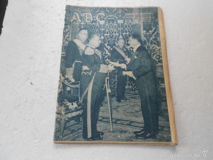 Coleccionismo de Revistas y Peri&oacute;dicos: REVISTA ABC , 18 DE MAYO DE 1956 PRESENTACION DE CREDENCIALES