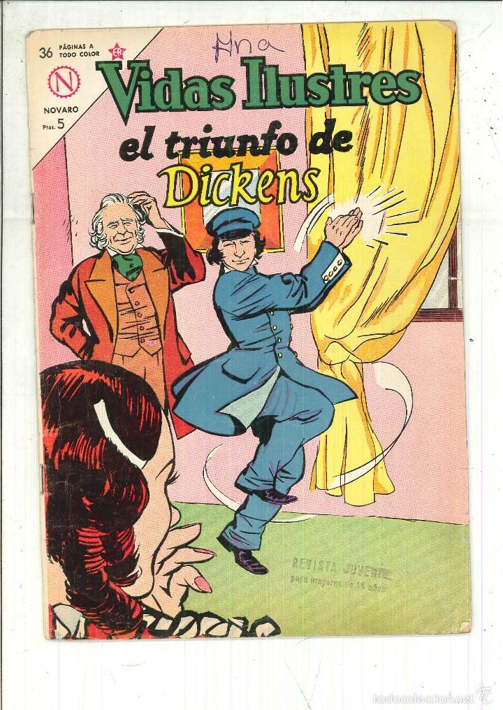 Sammeln von Zeitschriften und Zeitungen: VIDAS ILUSTRES- EL TRIUNFO DE DICKENS. A&Ntilde;O IX N&ordm; 97.