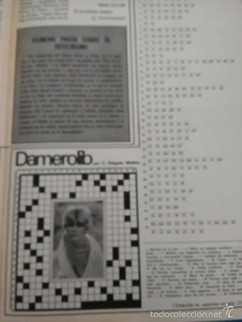 Coleccionismo de revistas y peri&oacute;dicos: recorte BARBARA REY, EL FETICHISMO BY FREUD