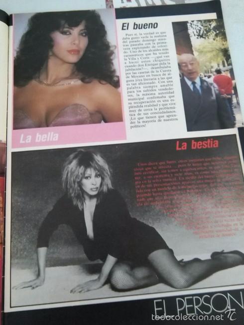 Coleccionismo de revistas y peri&oacute;dicos: recorte TINA TURNER NORMA DUVAL