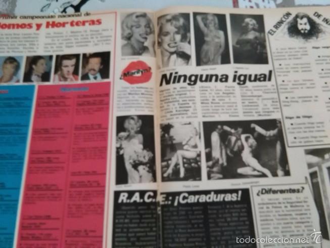 Coleccionismo de revistas y peri&oacute;dicos: recorte TODAS IMITAN A MARILYN MONROE AGATHA LYS LOLA FLORES I&Ntilde;IGO MARIA JOSE SECO LAUREN POSTIGO