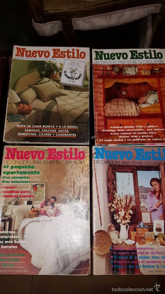 Collezionismo di Riviste e Giornali: NUEVO ESTILO. Lote de revistas de los a&ntilde;os 80-. De peque&ntilde;o tama&ntilde;o.