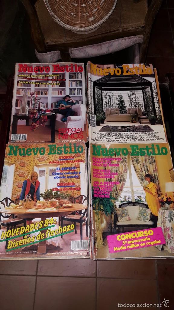 Collezionismo di Riviste e Giornali: NUEVO ESTILO. Lote de revistas de los a&ntilde;os 80 y 90-.