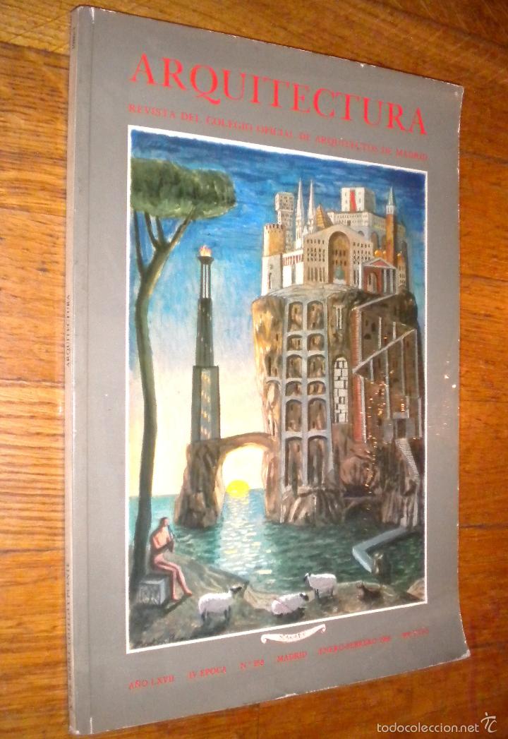 Collection Magazines and Newspapers: Arquitectura revista del colegio oficial de arquitectos de Madrid / n&ordm; 258 / 1986