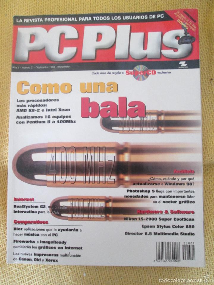 Collection Magazines and Newspapers: PC PLUS N&ordm; 21 SEPTIEMBRE1998