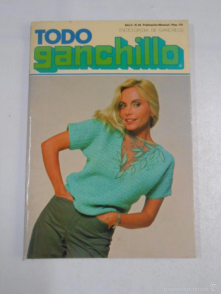 Coleccionismo de Revistas y Peri&oacute;dicos: TODO GANCHILLO. ENCICLOPEDIA DEL GANCHILLO N&ordm; 40. A&Ntilde;O V. TDKR16