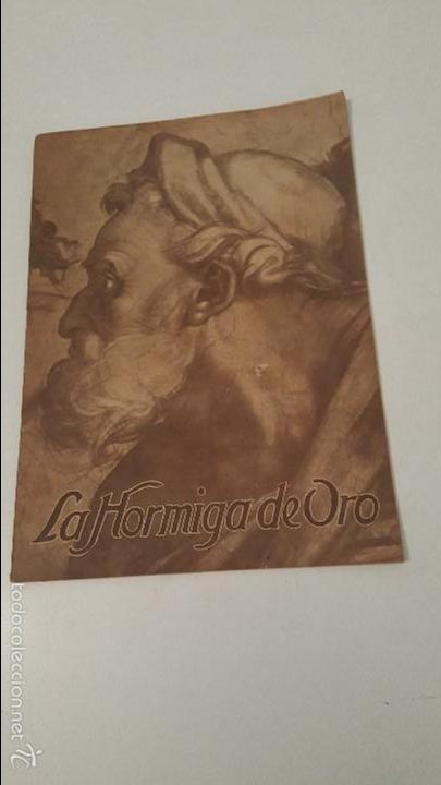 Coleccionismo de revistas y peri&oacute;dicos: LA HORMIGA DE ORO N&ordm; 50