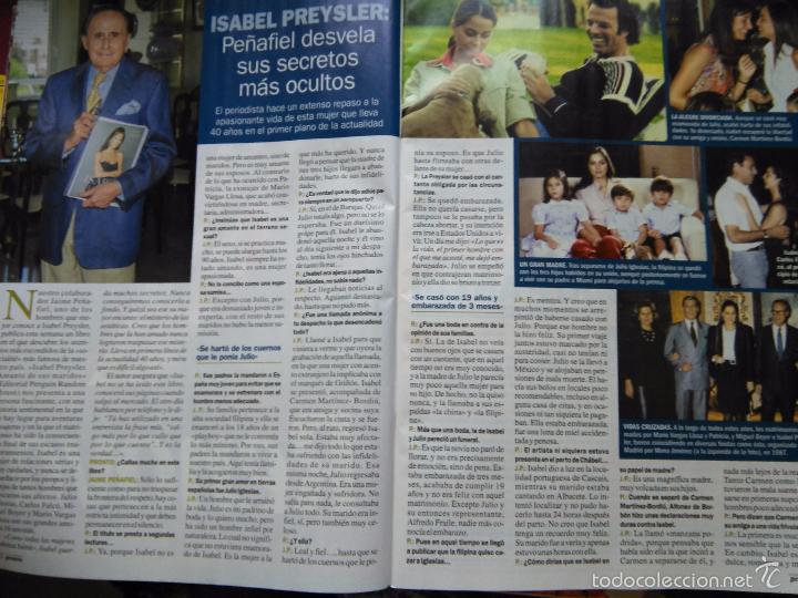 Coleccionismo de Revistas y Peri&oacute;dicos: RECORTE isabel preysler