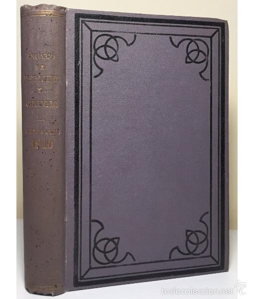 Coleccionismo de revistas y peri&oacute;dicos: ANUARIO INTERNACIONAL DE MEDICINA Y CIRUG&Iacute;A. REVISTA SEMESTRAL DEDICADA AL EXAMEN RETROSPECTIVO DE T