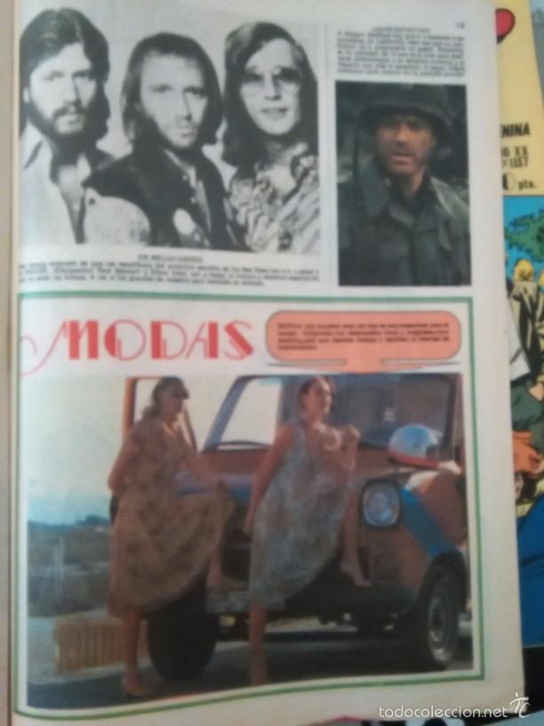 Coleccionismo de revistas y peri&oacute;dicos: RECORTE BEE GEES ROBERT REDFORD