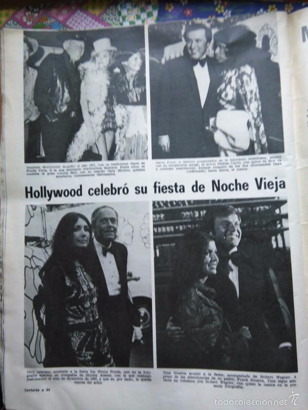 Collectionnisme de Revues et Journaux: recorte DAVID FROST DIAHAN CARRO LUCILLE BALL GARY MORTON HENRY FONDA SHIRLEY ADAMS ROBERT WAGNER