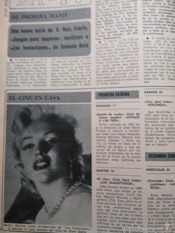 Colecionismo de Revistas e Jornais: recorte MARILYN MONROE