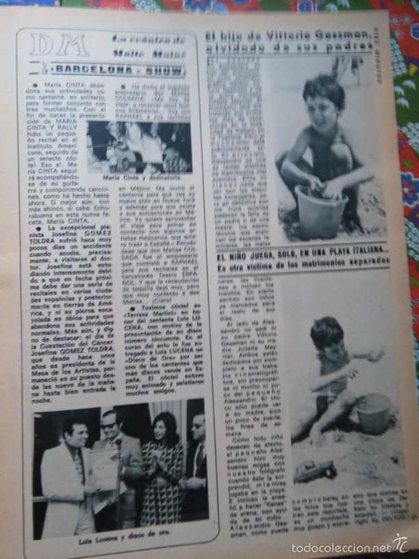 Coleccionismo de Revistas y Peri&oacute;dicos: recorte LUIS LUCENA MARIA CINTA VITTORIO GASSMAN