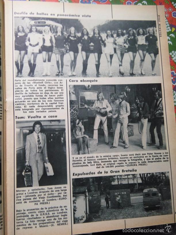 Coleccionismo de Revistas y Peri&oacute;dicos: RECORTE TOM JONES PETER NOONE Y LOS HERMITS