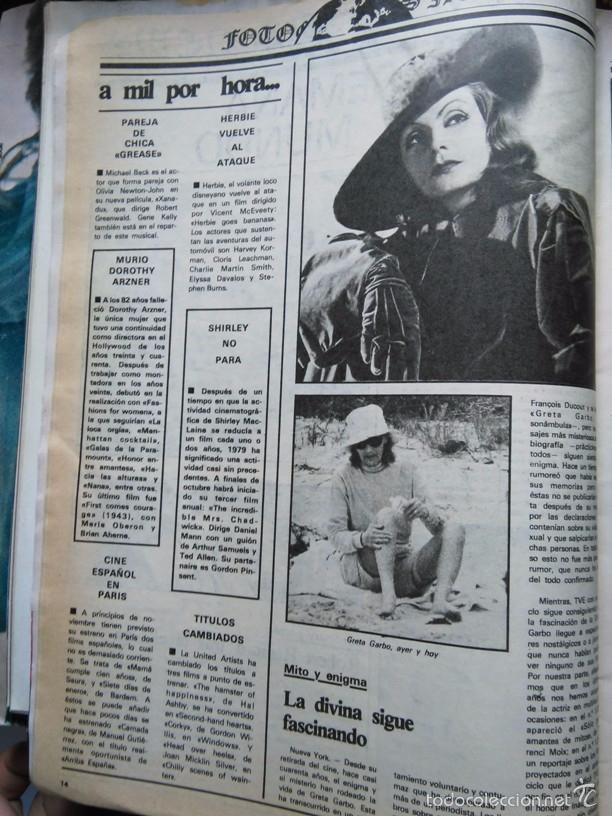 Coleccionismo de Revistas y Peri&oacute;dicos: RECORTE GRETA GARBO