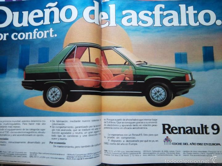 Coleccionismo de Revistas y Peri&oacute;dicos: RECORTE ANUNCIO PUBLICIDAD RENAULT 9