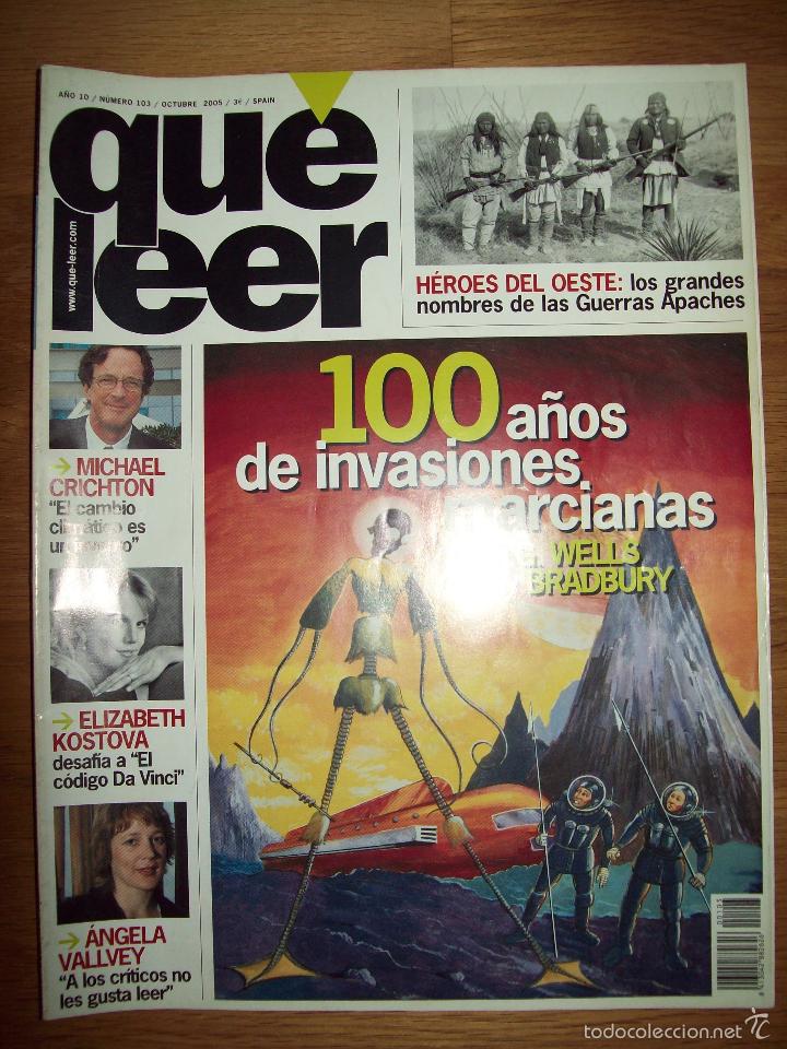 Collection Magazines and Newspapers: QU&Eacute; LEER. A&Ntilde;O 10 N&ordm; 103 ; OCTUBRE 2005