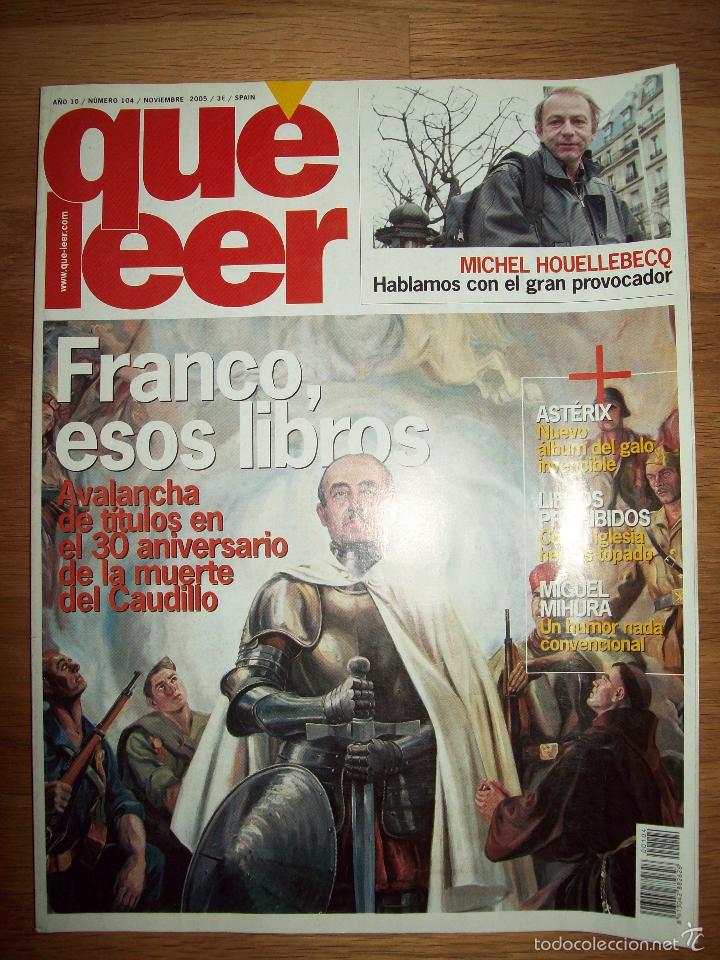 Collection Magazines and Newspapers: QU&Eacute; LEER. A&Ntilde;O 10 N&ordm; 104 ; NOVIEMBRE 2005