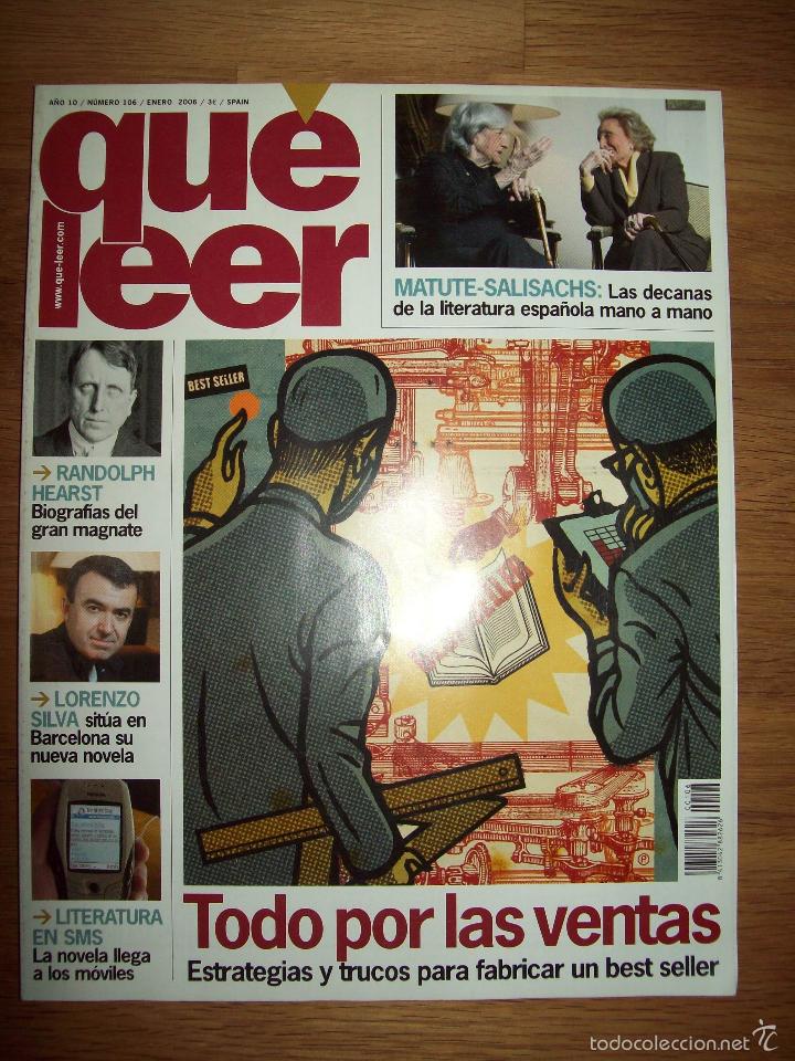 Collection Magazines and Newspapers: QU&Eacute; LEER. A&Ntilde;O 10 N&ordm; 106 ; ENERO 2006