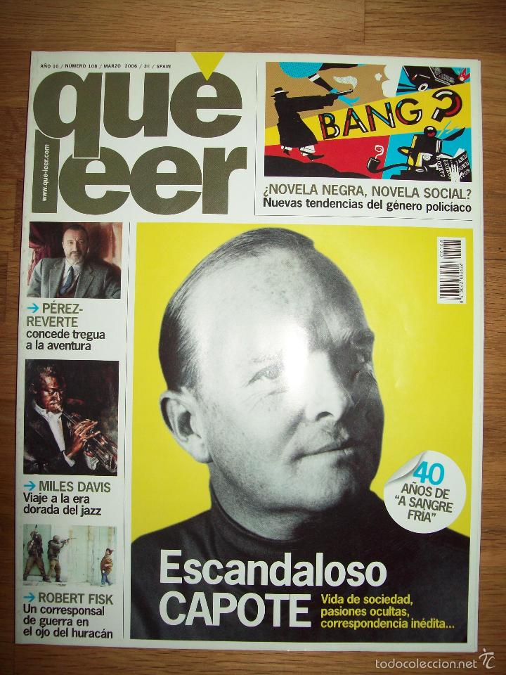Collection Magazines and Newspapers: QU&Eacute; LEER. A&Ntilde;O 10 N&ordm; 108 ; MARZO 2006