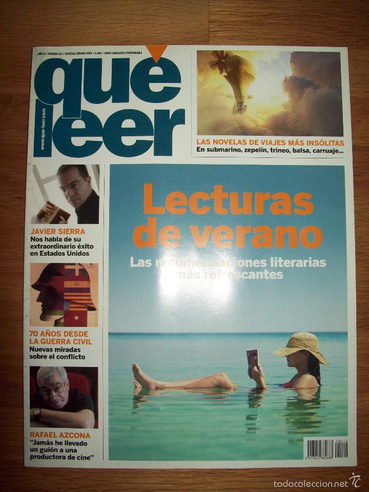 Collection Magazines and Newspapers: QU&Eacute; LEER. A&Ntilde;O 11 N&ordm; 112 ; ESPECIAL VERANO 2006
