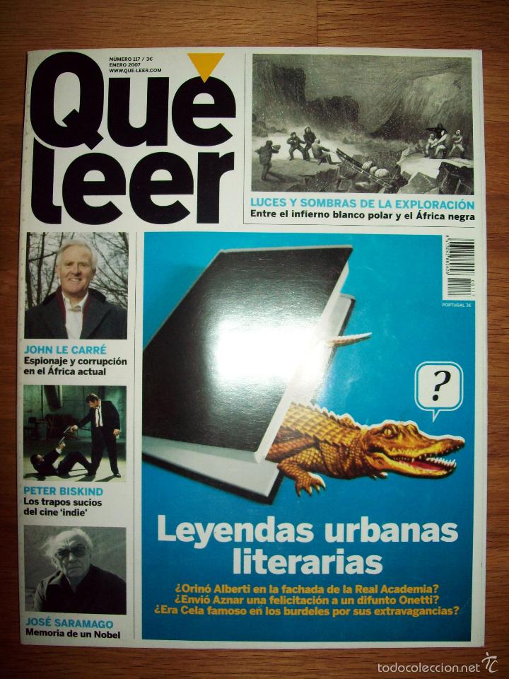 Collection Magazines and Newspapers: QU&Eacute; LEER. A&Ntilde;O 11 N&ordm; 117 ; ENERO 2007