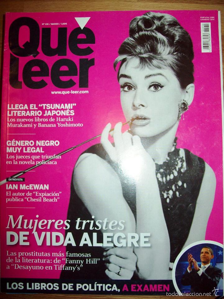 Collection Magazines and Newspapers: QU&Eacute; LEER. A&Ntilde;O 12. N&ordm; 130 ; MARZO 2008