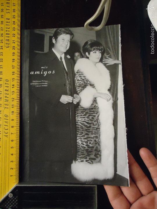 Coleccionismo de revistas y peri&oacute;dicos: sara zara sarita montiel hoja con fotografias - ver fotos adicionales parte trasera